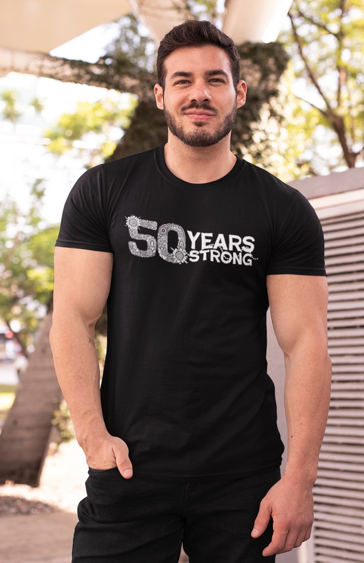 50 Years of Legacy (Mono) - NAIDOC 2025 Men's T-Shirt