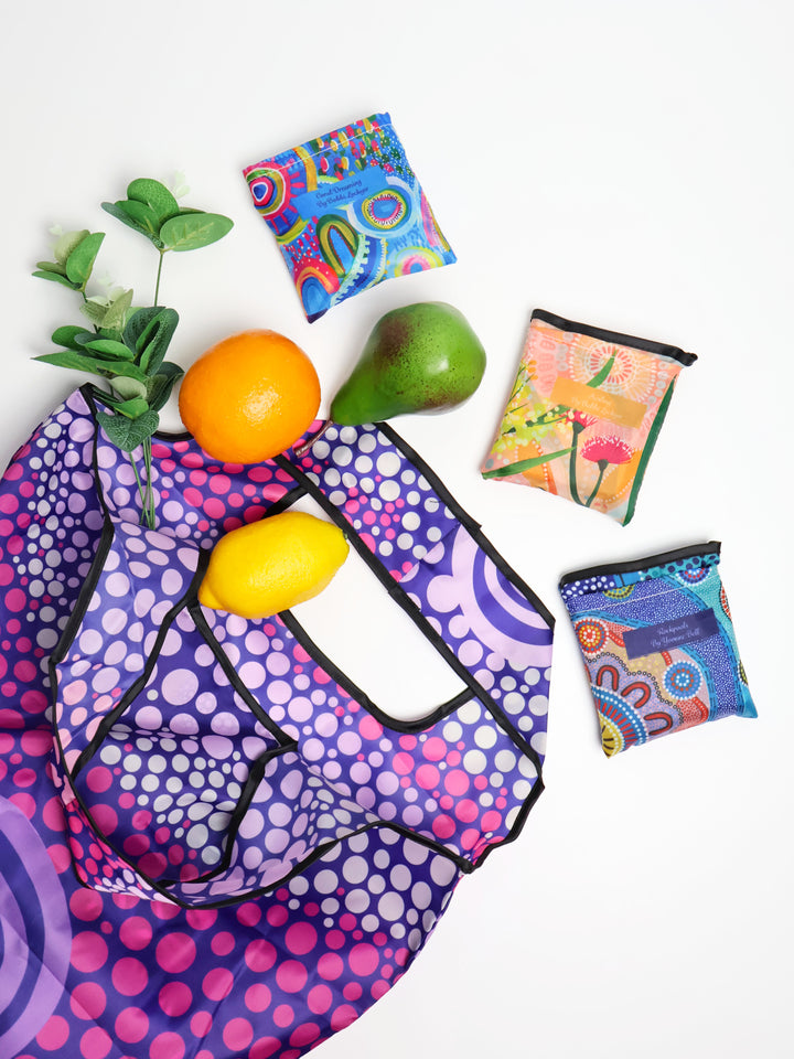 Rockpools - Reusable Folding Shopping Bag