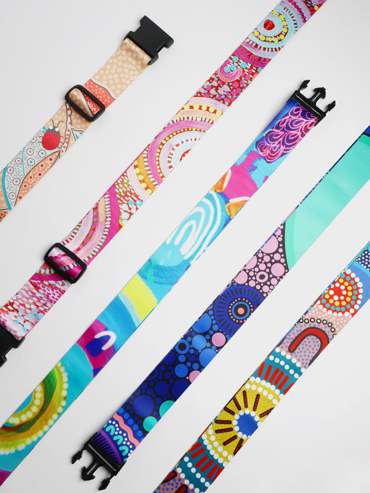 Bush Leaves - Adjustable Luggage Strap