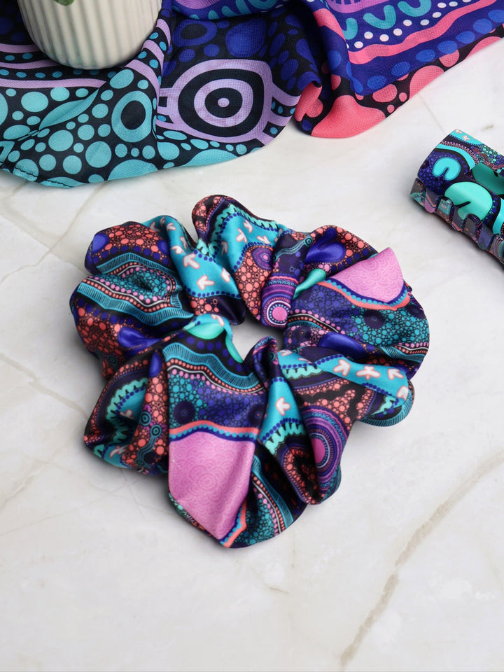 Pathways - Extra Large Scrunchie