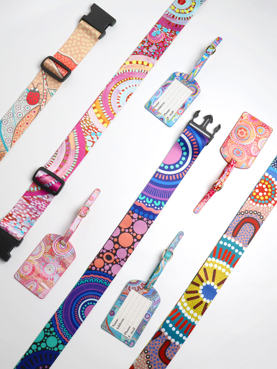 Bush Leaves - Adjustable Luggage Strap