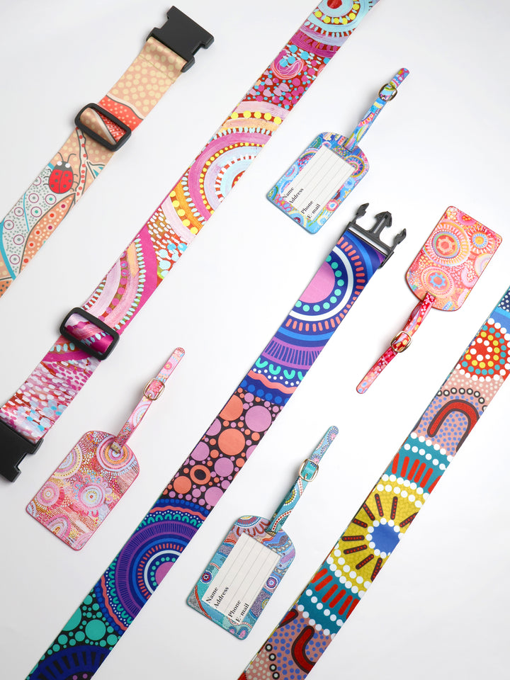 Bush Leaves - Adjustable Luggage Strap