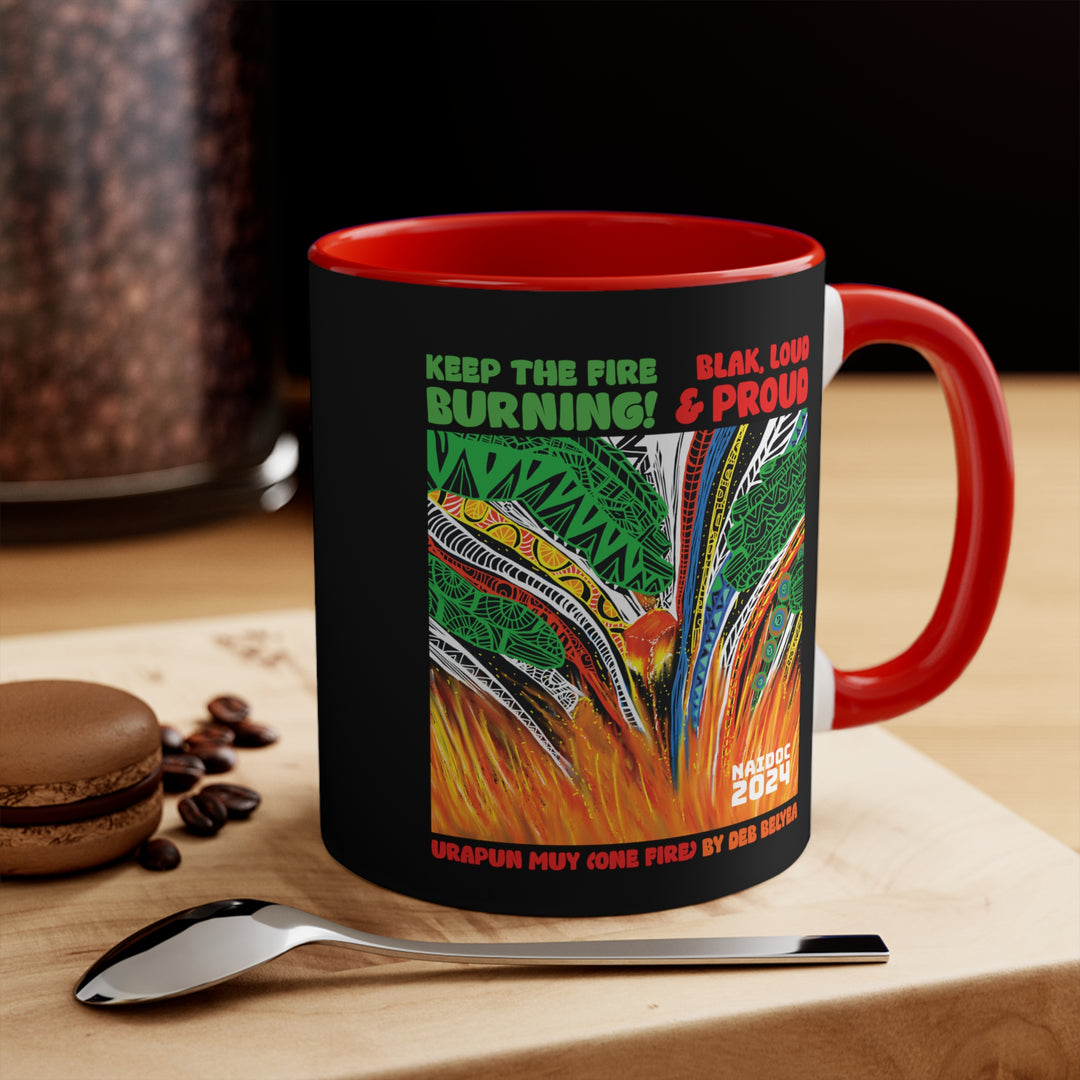 Urapun Muy - NAIDOC 2024 Colourful Accent Mug