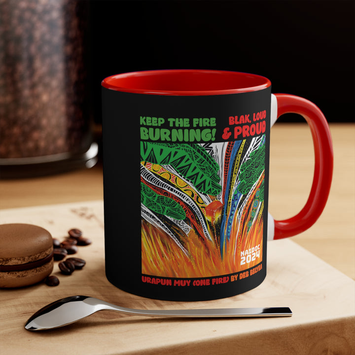 Urapun Muy - NAIDOC 2024 Colourful Accent Mug