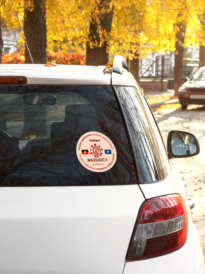 NAIDOC Week Logo - NAIDOC 2025 Car Sticker