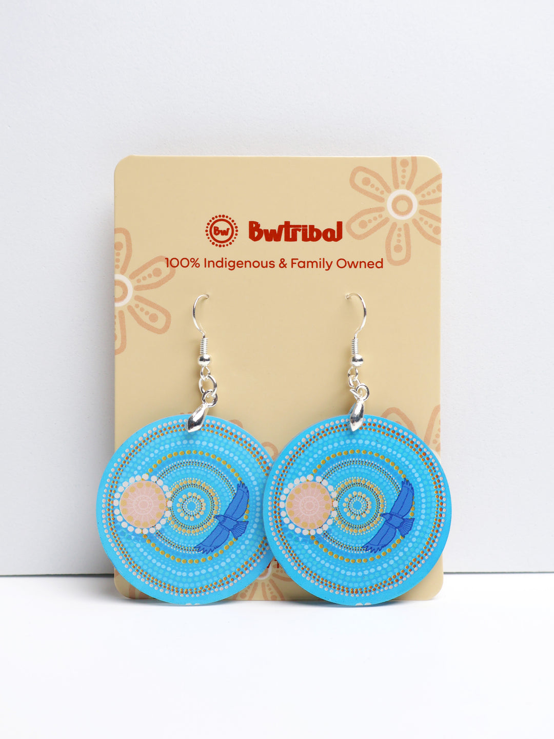 Never Stop the Dreaming - NAIDOC 2025 Round Earrings
