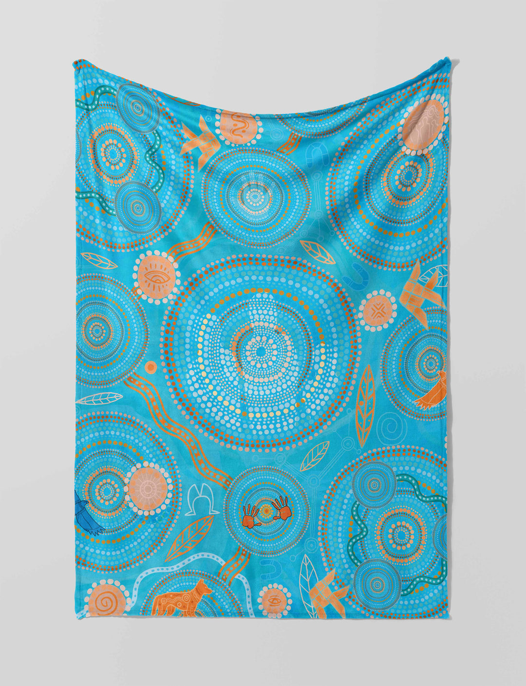 Never Stop the Dreaming  - NAIDOC 2025 Throw Rug / Throw Blanket
