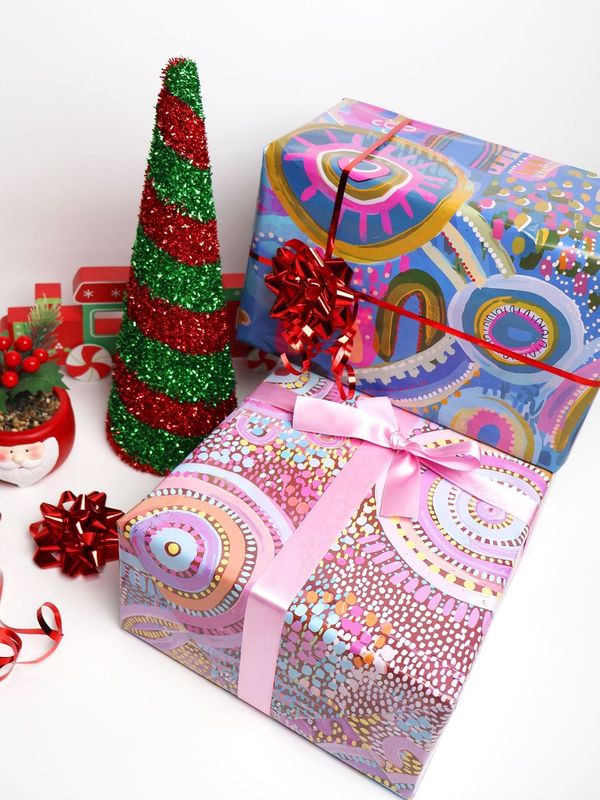 Coral Dreaming & Let's Collect Seashells - Wrapping Paper Set (x2)
