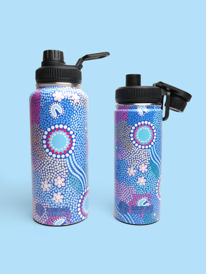 Old Ways Guiding New Paths - NAIDOC 2025 Vacuum Insulated Water Bottle