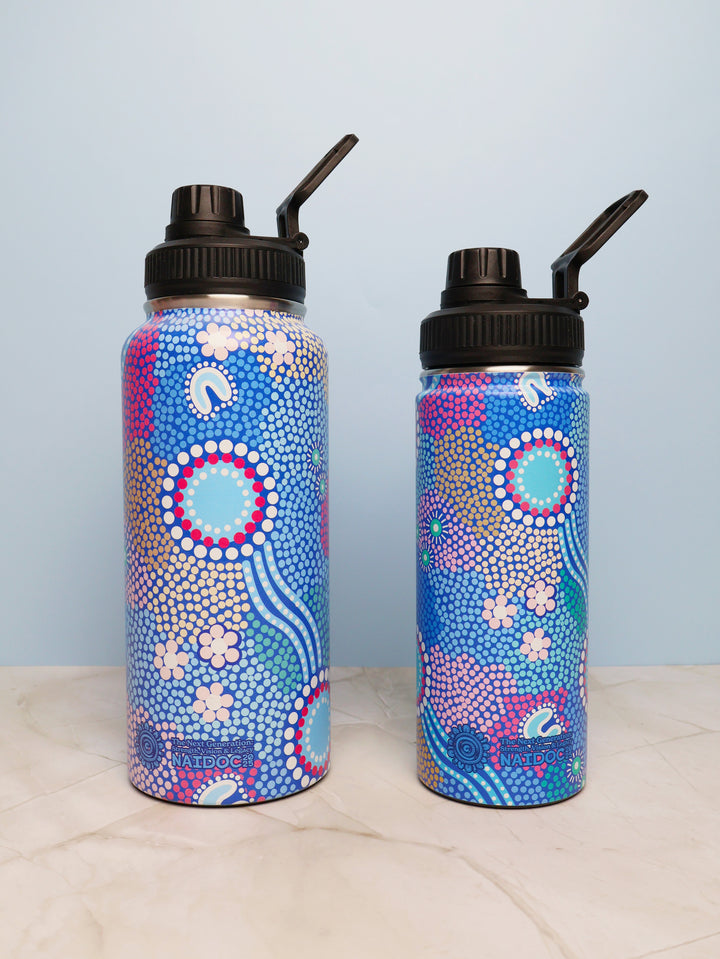 Old Ways Guiding New Paths - NAIDOC 2025 Vacuum Insulated Water Bottle