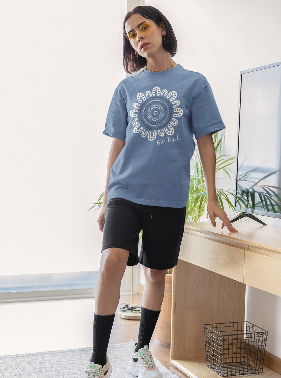 We Are All One Mob - Unisex T-Shirt - Slate Blue