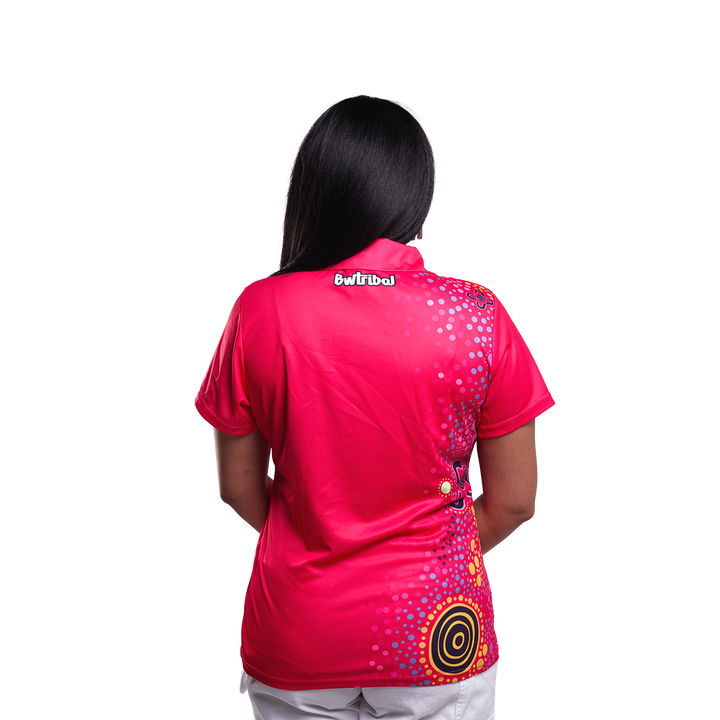 Pink Desert Flower - Women's Polo