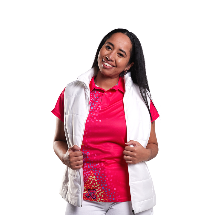 Pink Desert Flower - Women's Polo
