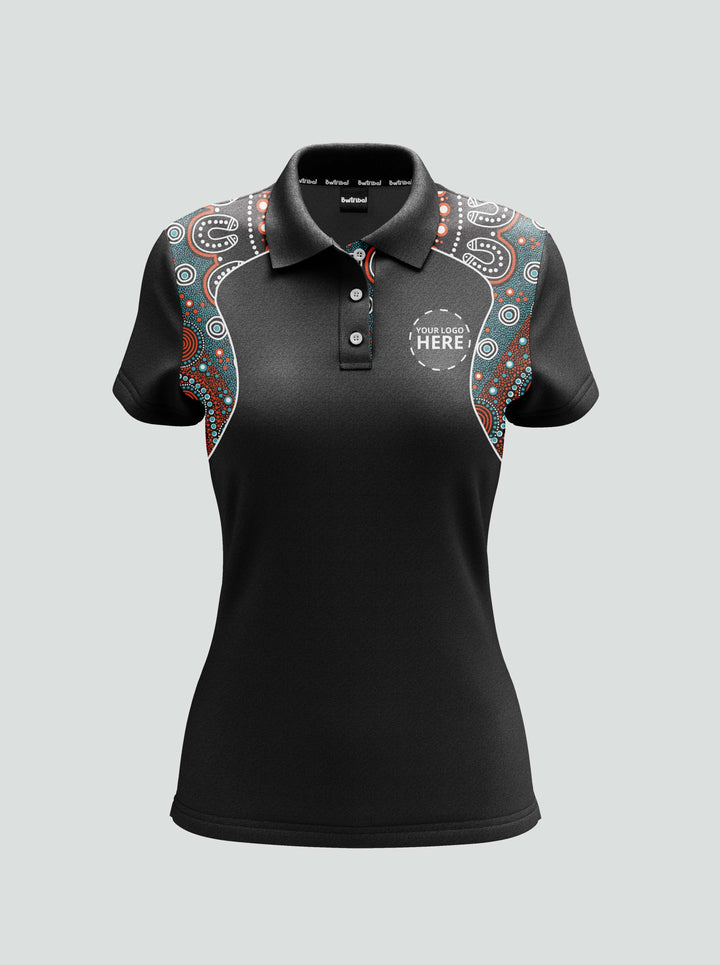 Family Place - UPF 50+ - Women's Custom Polo