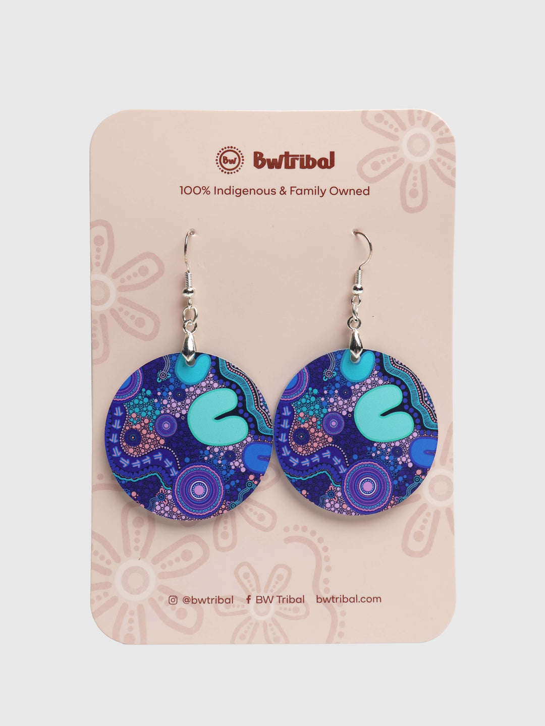 Pathways - Round Earrings