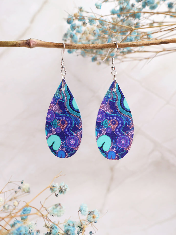 Pathways - Tear Drop Earrings