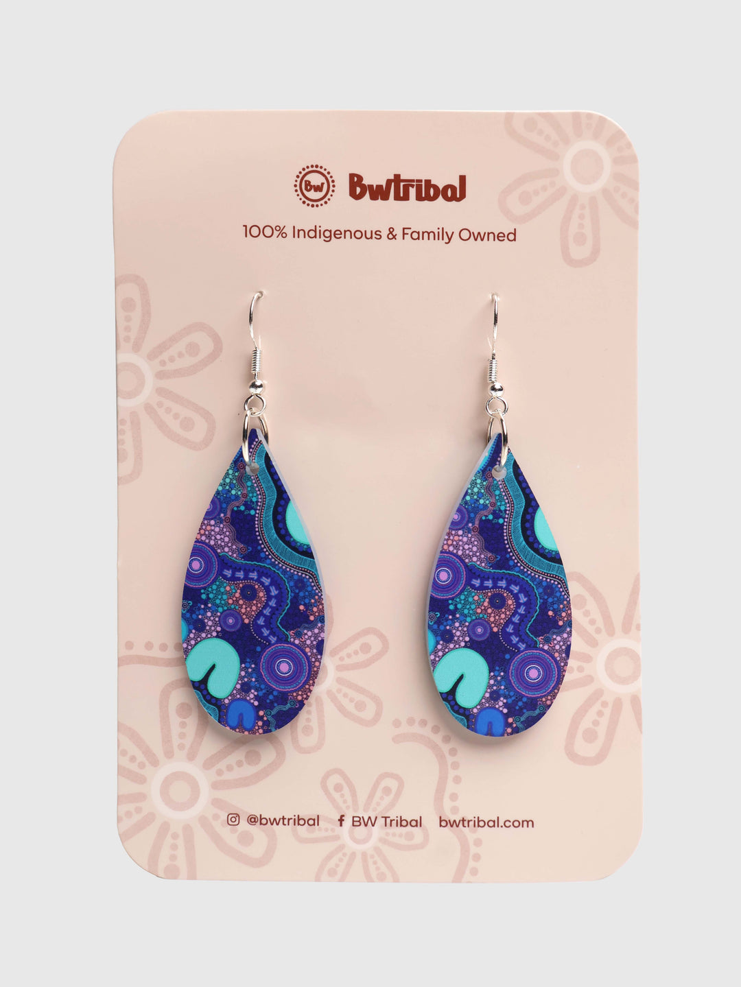Pathways - Tear Drop Earrings