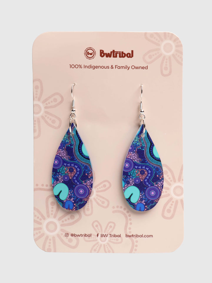 Pathways - Tear Drop Earrings