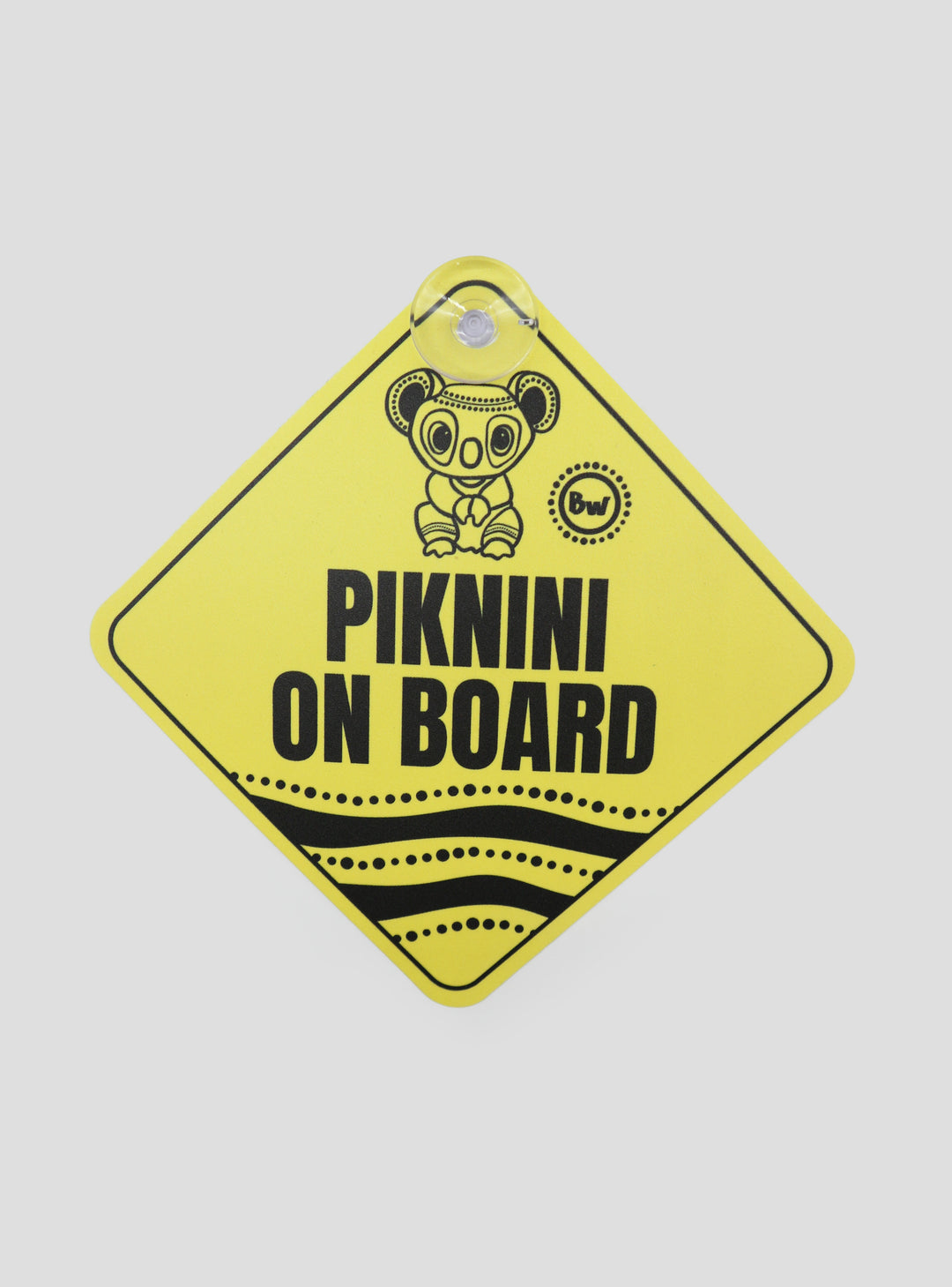 Piknini On Board - Baby On Board Car Sign
