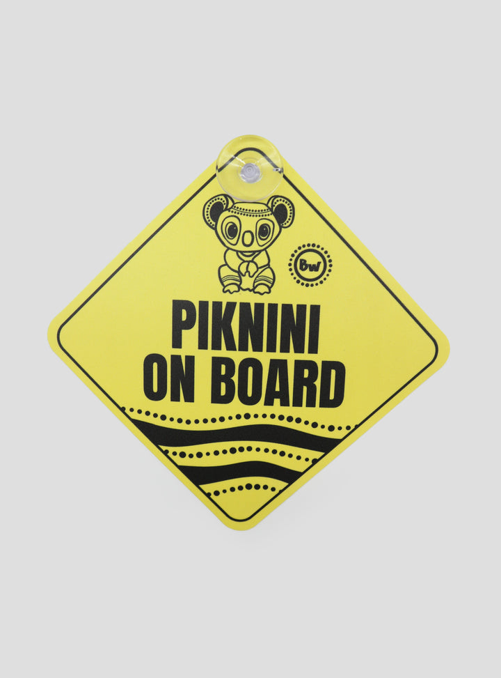 Piknini On Board - Baby On Board Car Sign