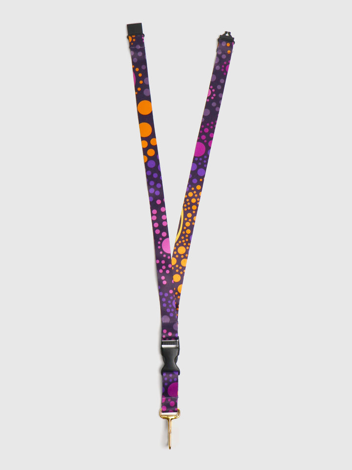 Purple Desert Flower - Lanyard