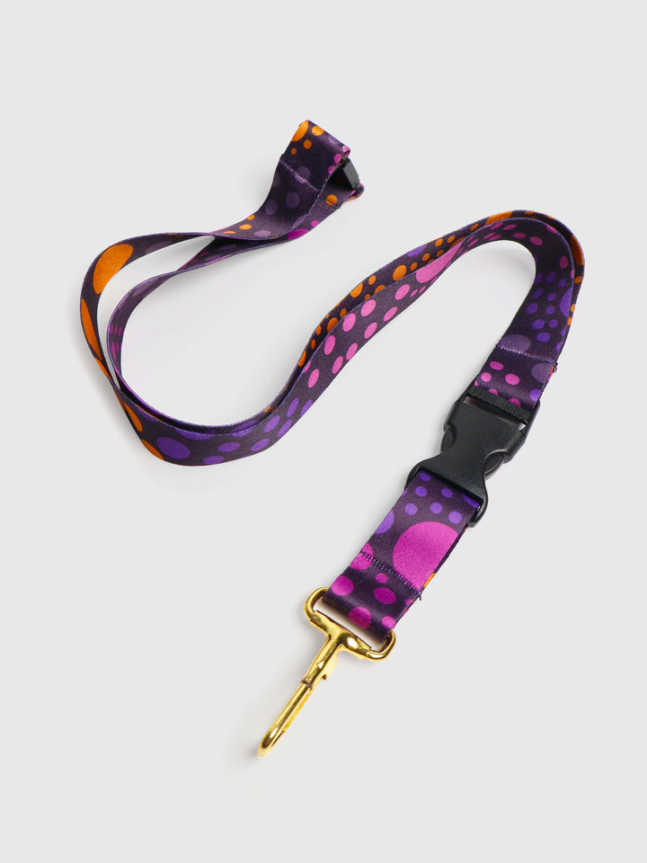 Purple Desert Flower - Lanyard