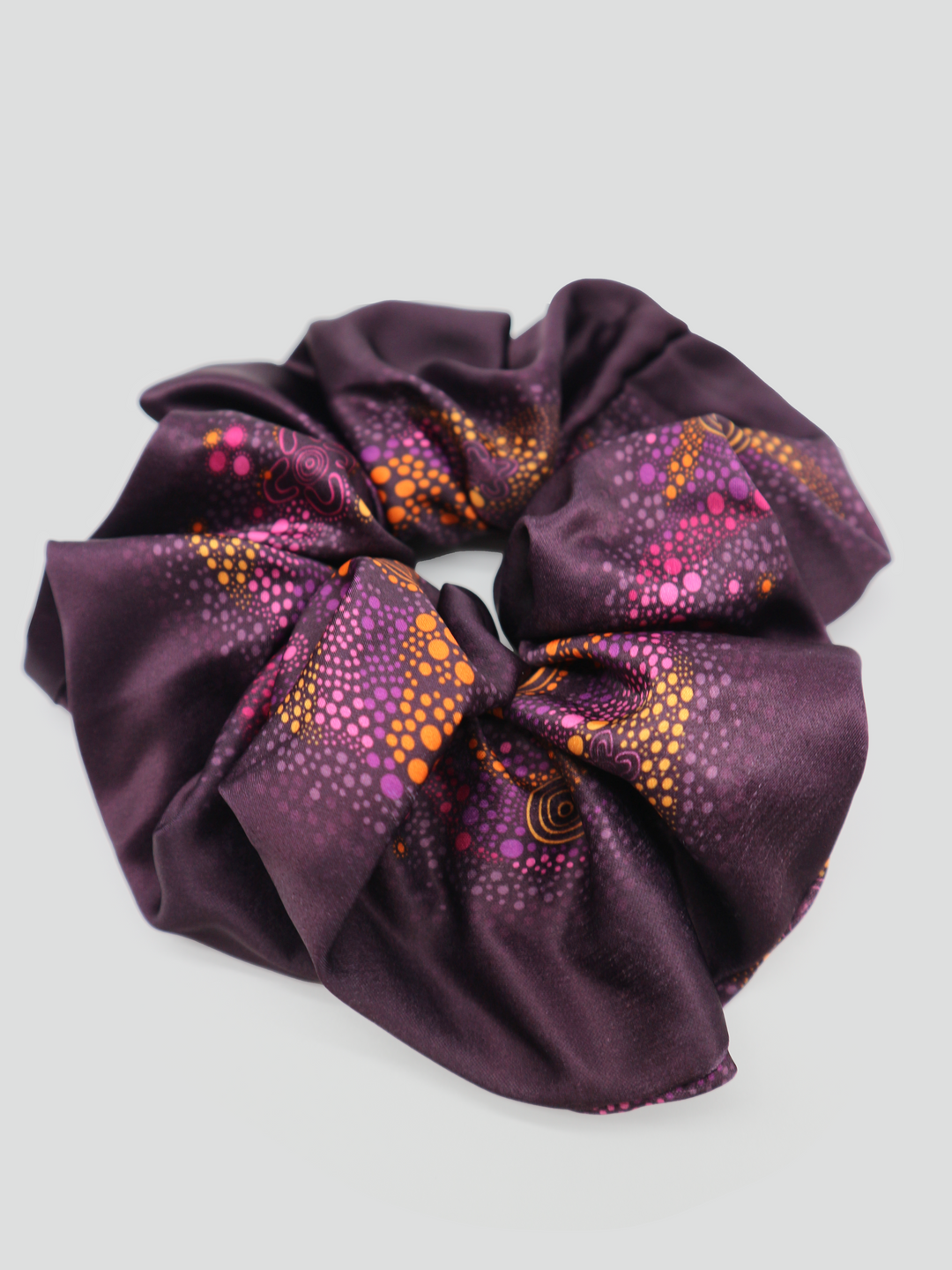 Purple Desert Flower - Extra Large Scrunchie