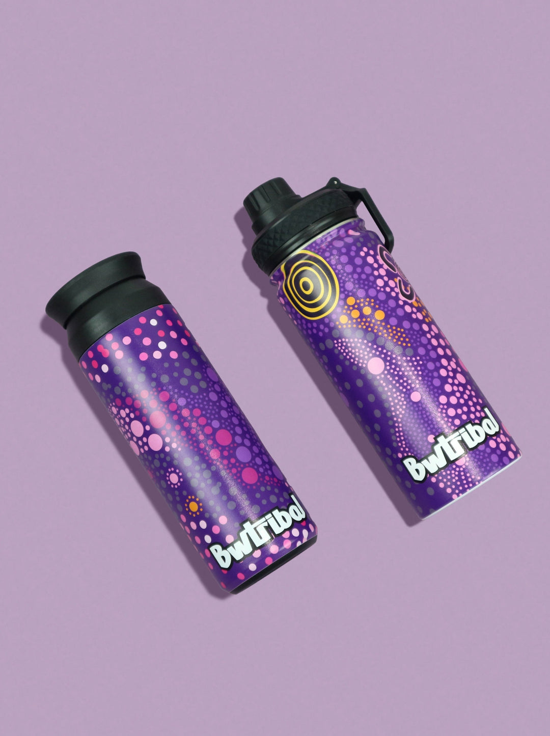 Purple Desert Flower - Insulated Travel/Sports Tumbler