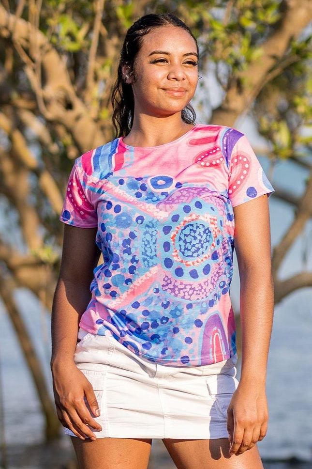 Blue Waterhole - Women's Fashion Top