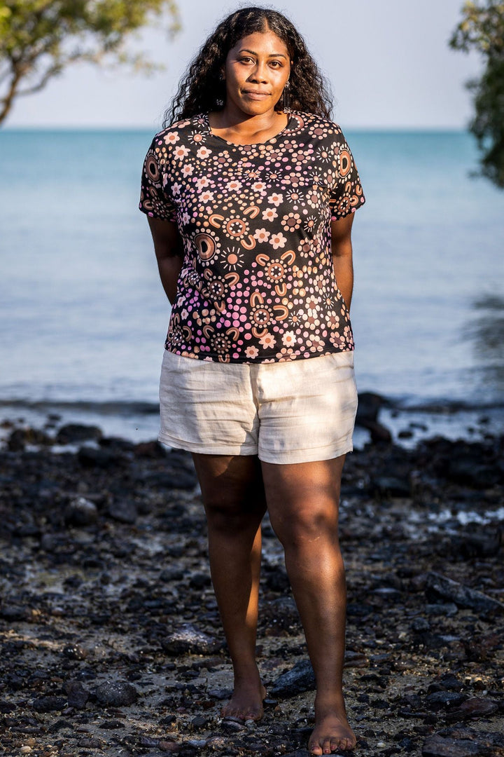 Bush Flower Song - Women's Fashion Top