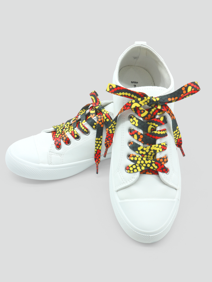 Sacred Country (Red) - Shoelaces