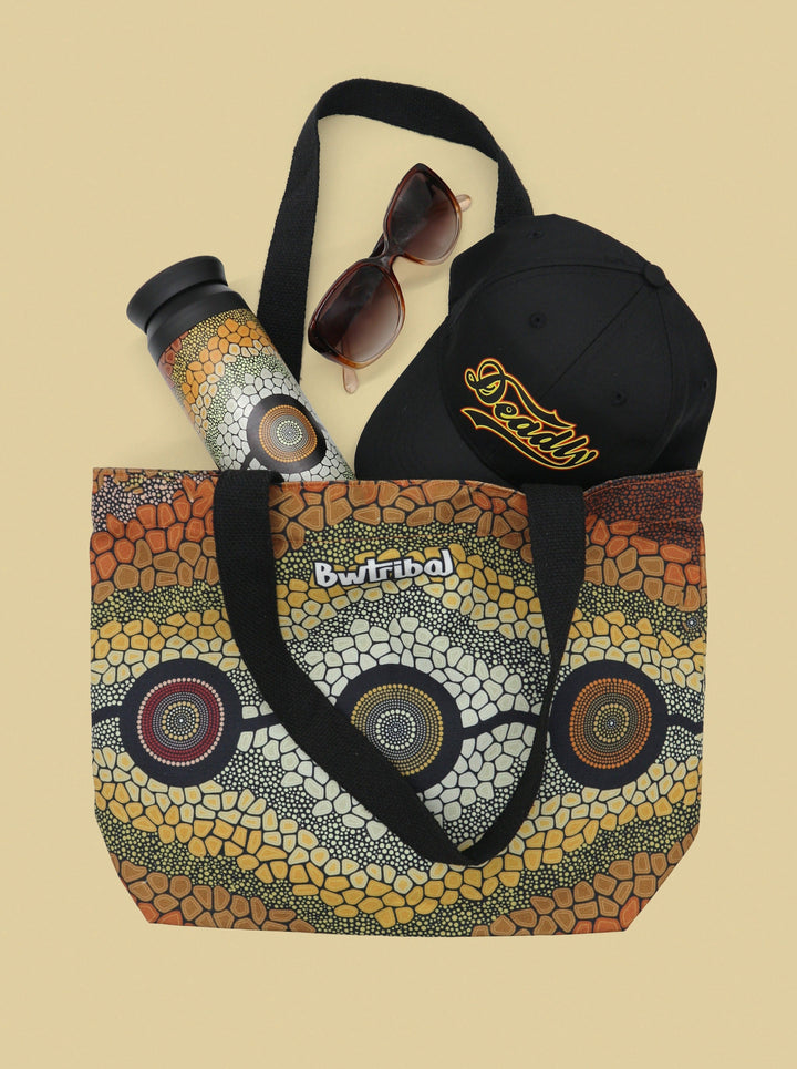 She Sings to Me from the Dreaming - Canvas Shoulder Bag