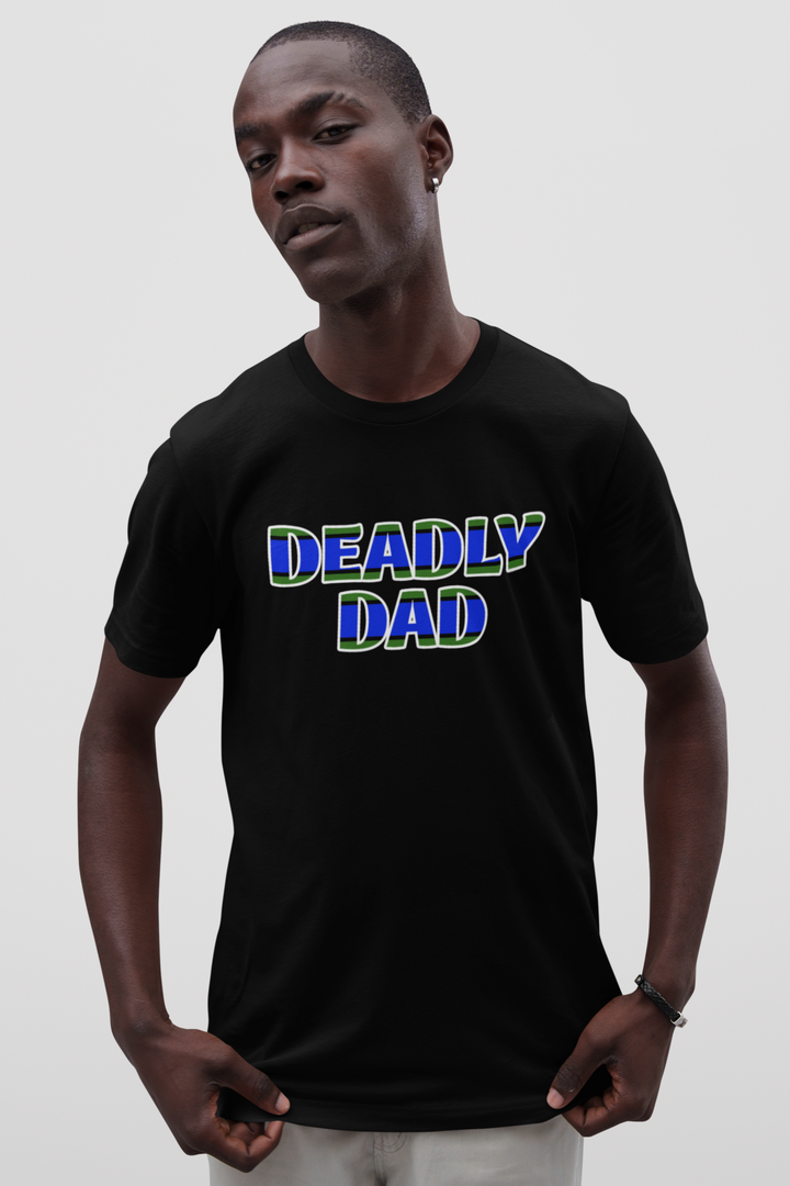Deadly Dad (Island Style) - Men's T-shirt