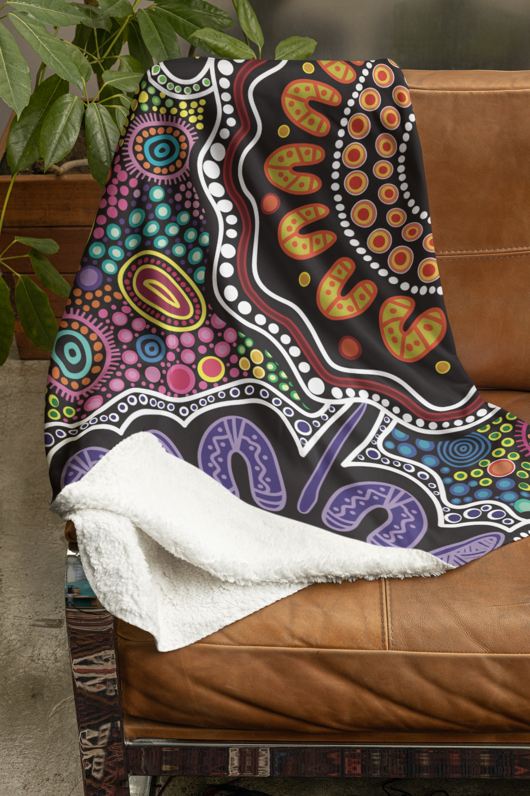 The Next Generation  - NAIDOC 2025 Throw Rug / Throw Blanket