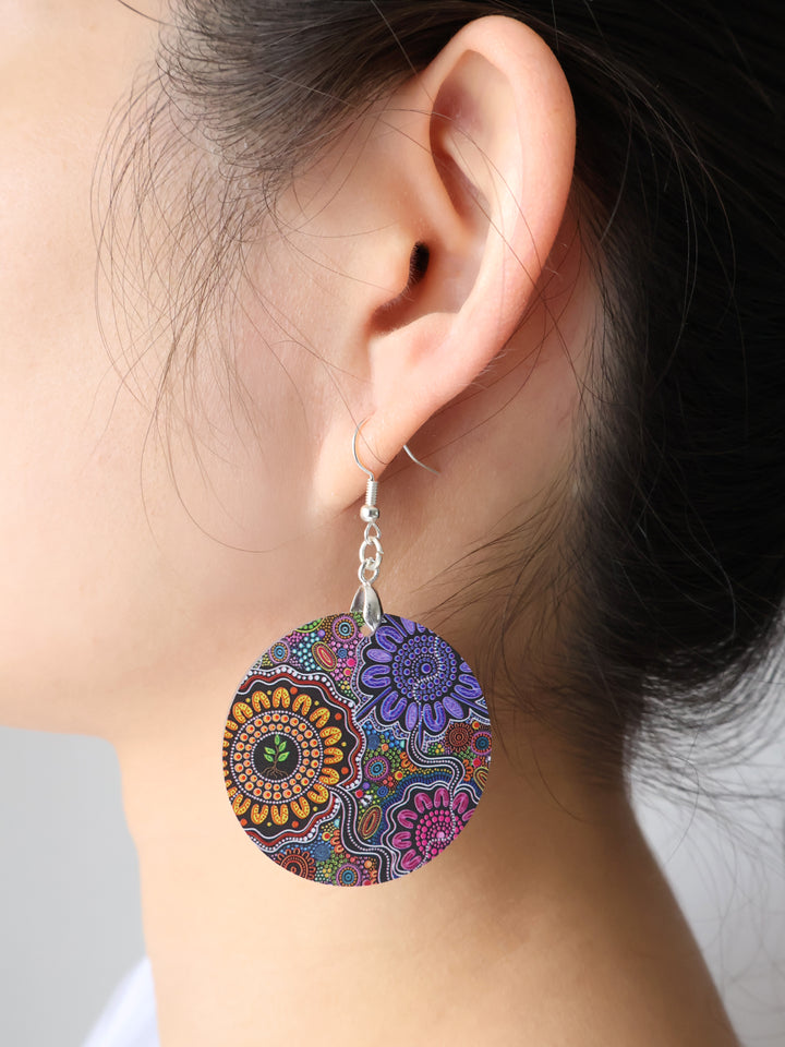 The Next Generation - NAIDOC 2025 Round Earrings