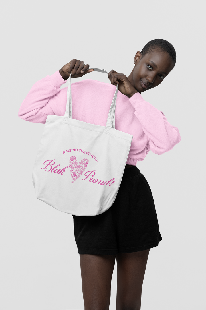 Raising the Future: Blak & Proud! - Cotton Tote Bag