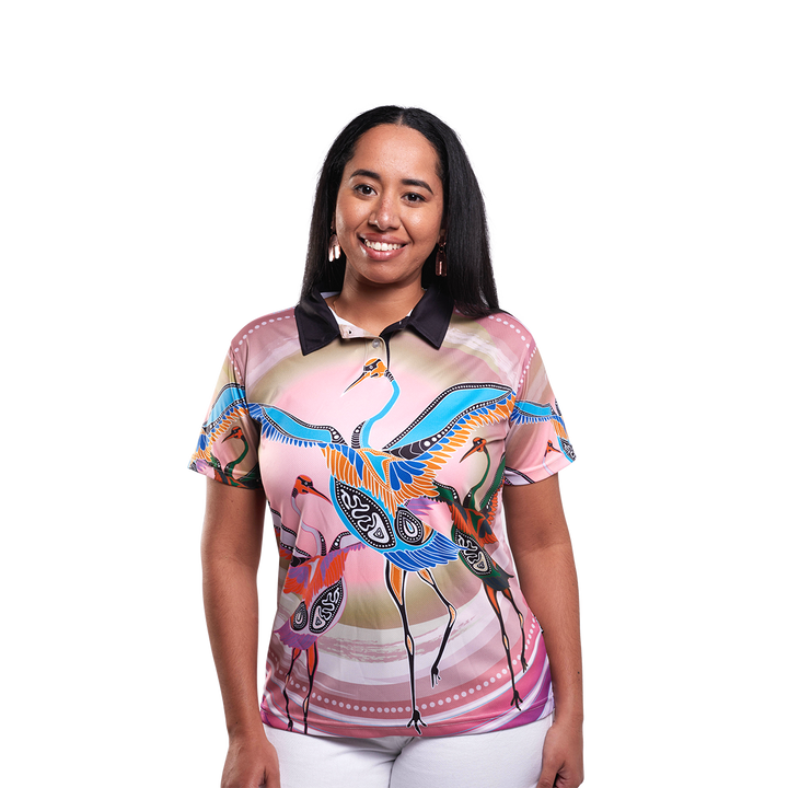 Brolga Dancing - Women's Polo