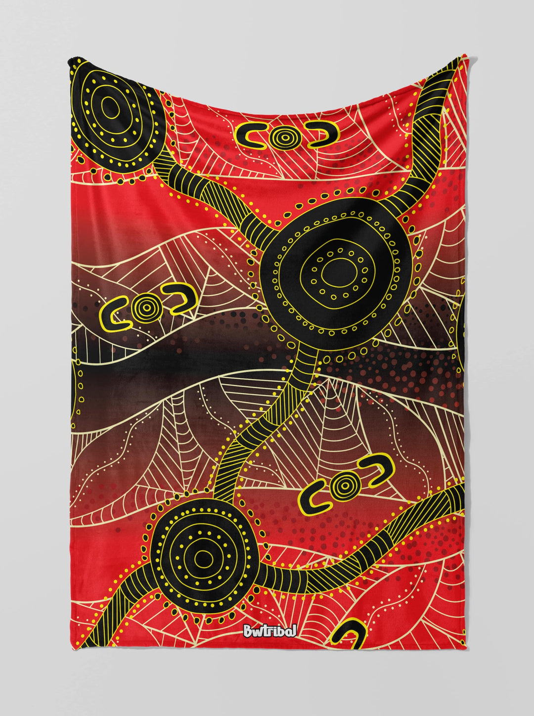Waterholes - Throw Rug / Throw Blanket
