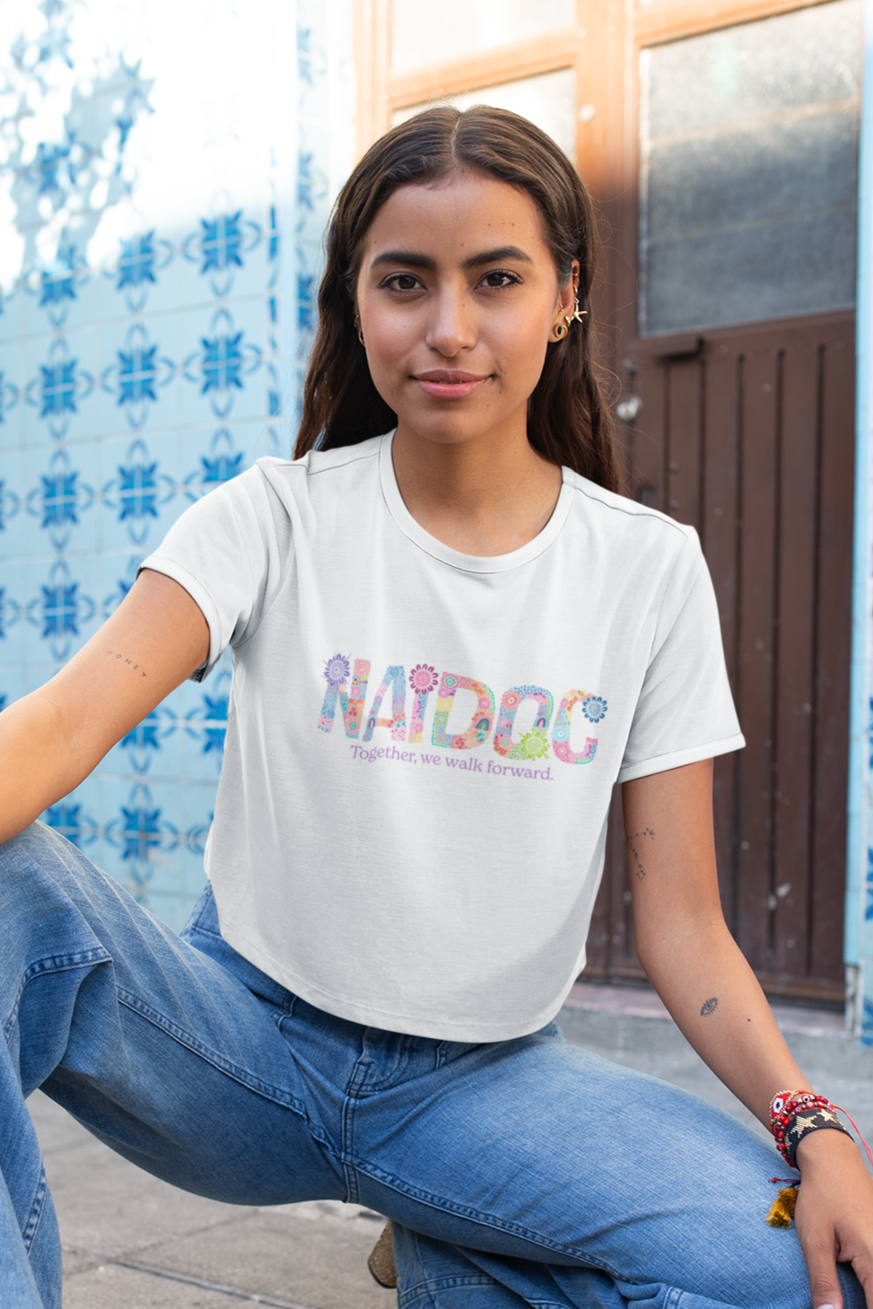 Together, We Walk Forward - Women's Cropped T-Shirt