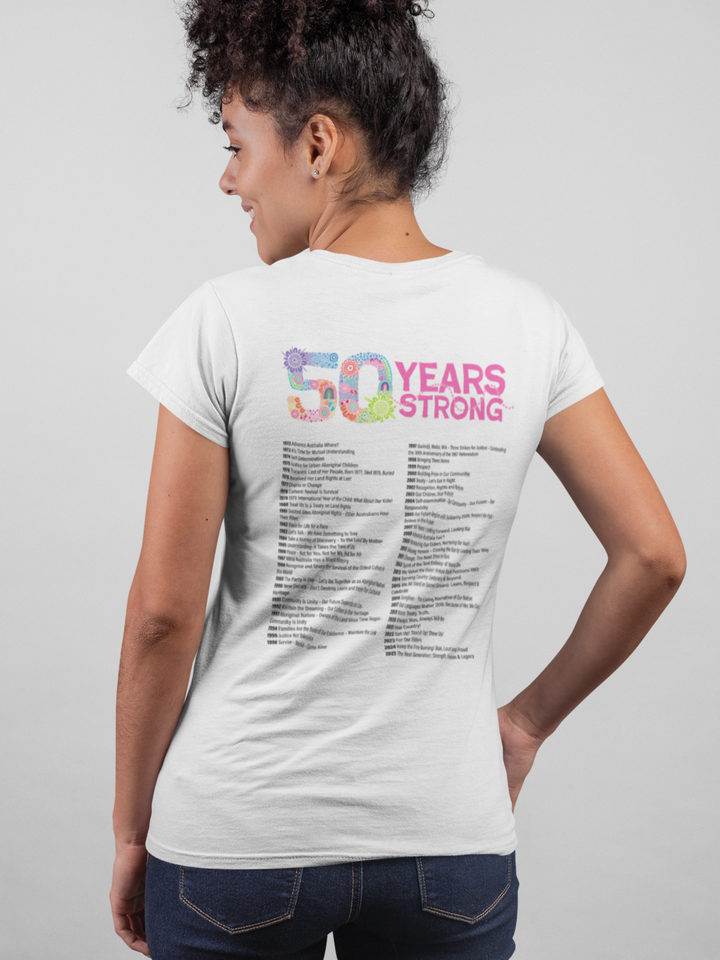 50-Year Commemoration - NAIDOC 2025 Women’s T-Shirt