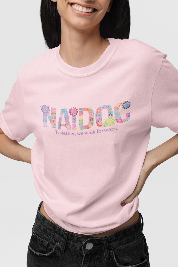 Together, We Walk Forward - NAIDOC 2025 Women’s T-Shirt