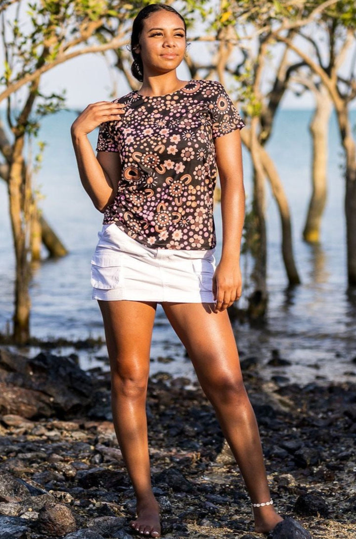 Bush Flower Song - Women's Fashion Top
