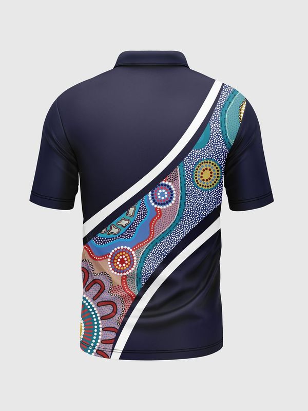 Rockpools - UPF 50+ - Men's Custom Polo