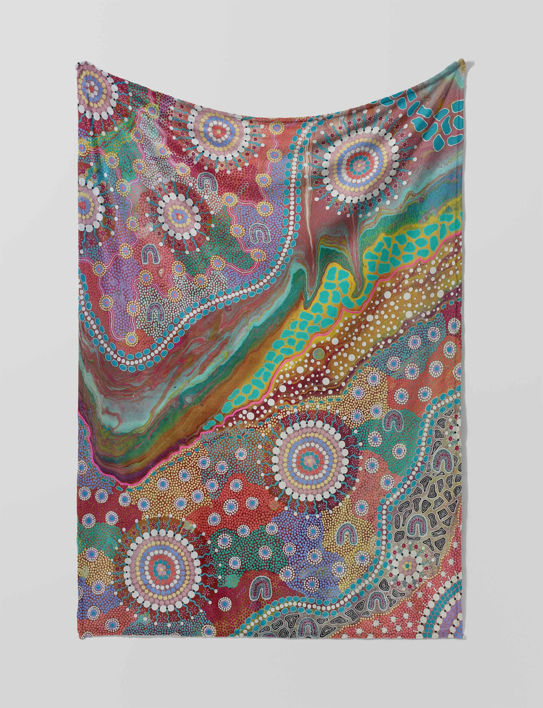 Songs of the River - Throw Rug / Throw Blanket