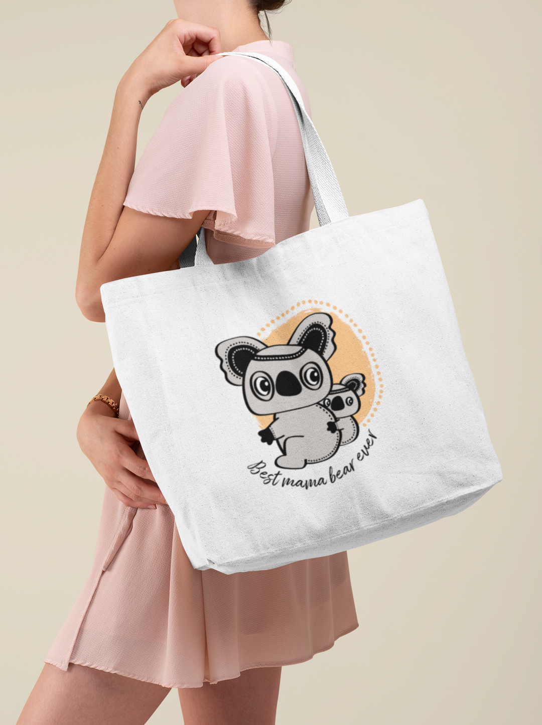 Koala Cuddles - Cotton Tote Bag