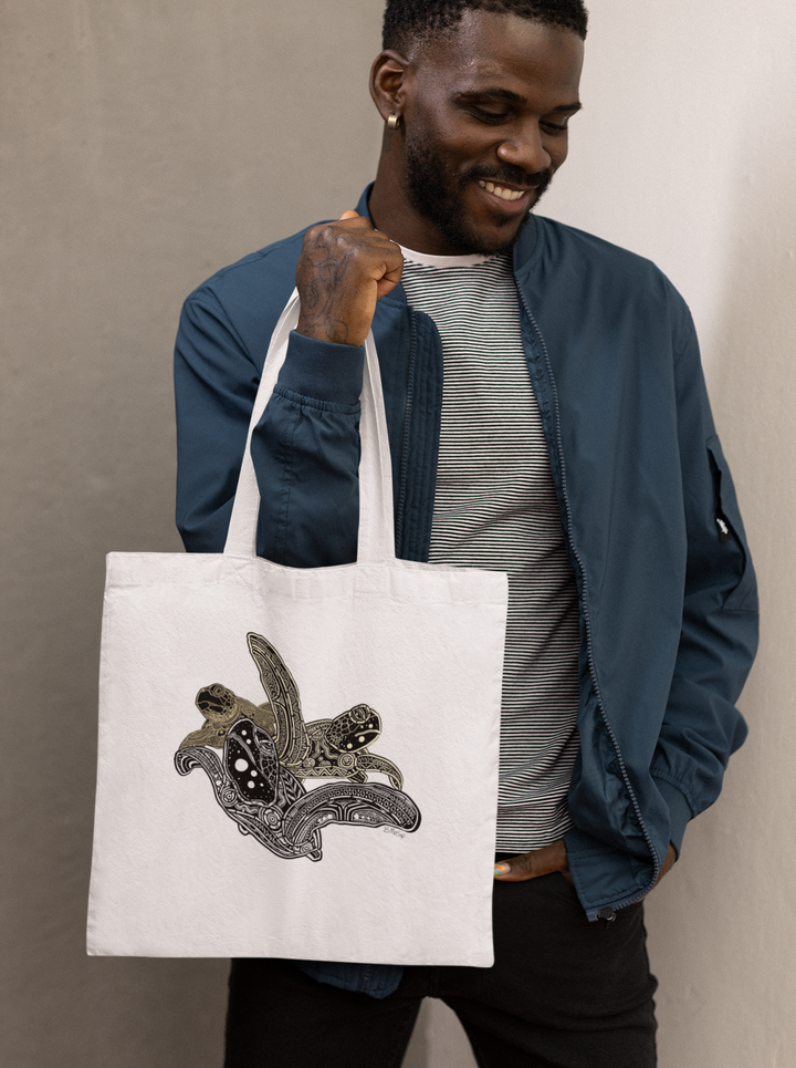 Sea Turtles - Cotton Tote Bag