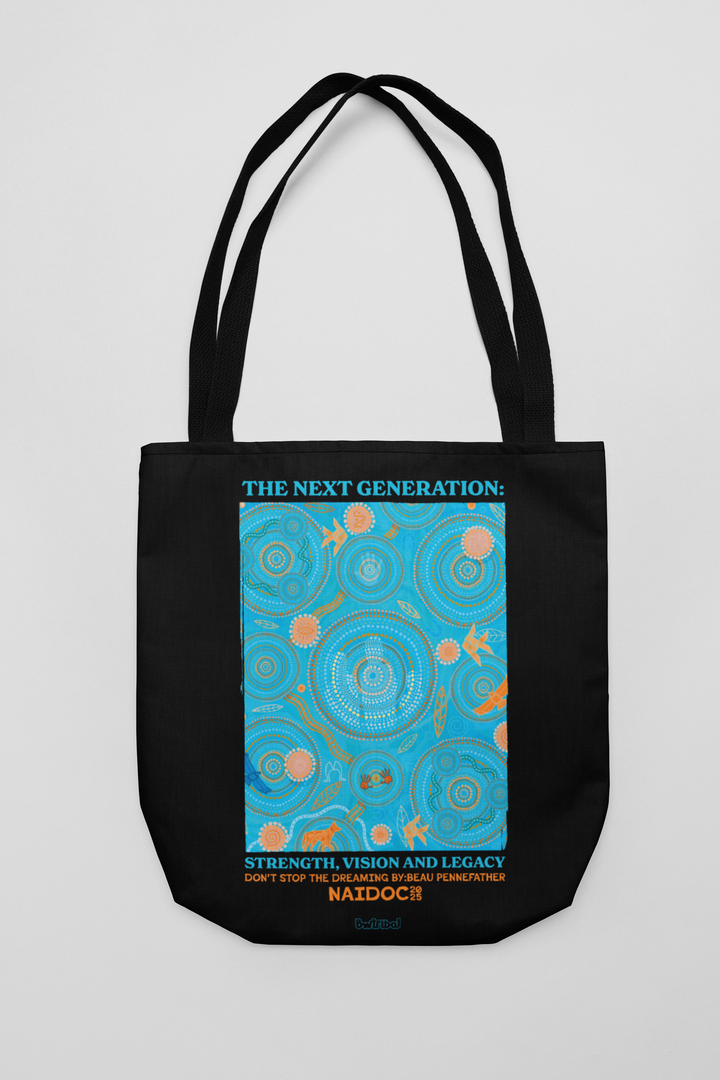 Never Stop the Dreaming - NAIDOC 2025 Canvas Tote Bag
