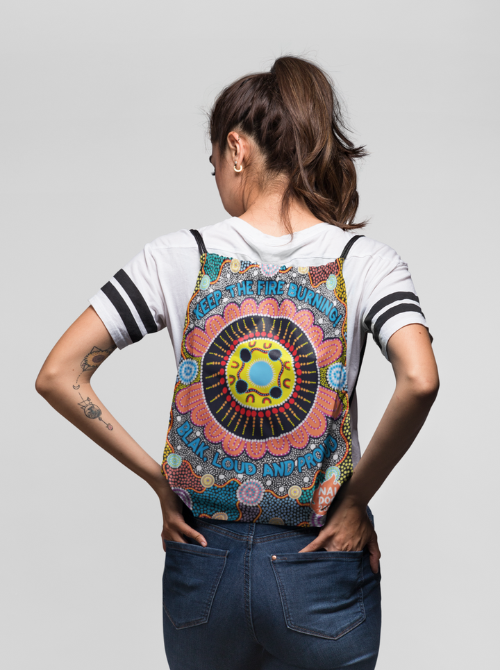Kaala Danjoo (Fire Together) - NAIDOC 2024 Drawstring Bag