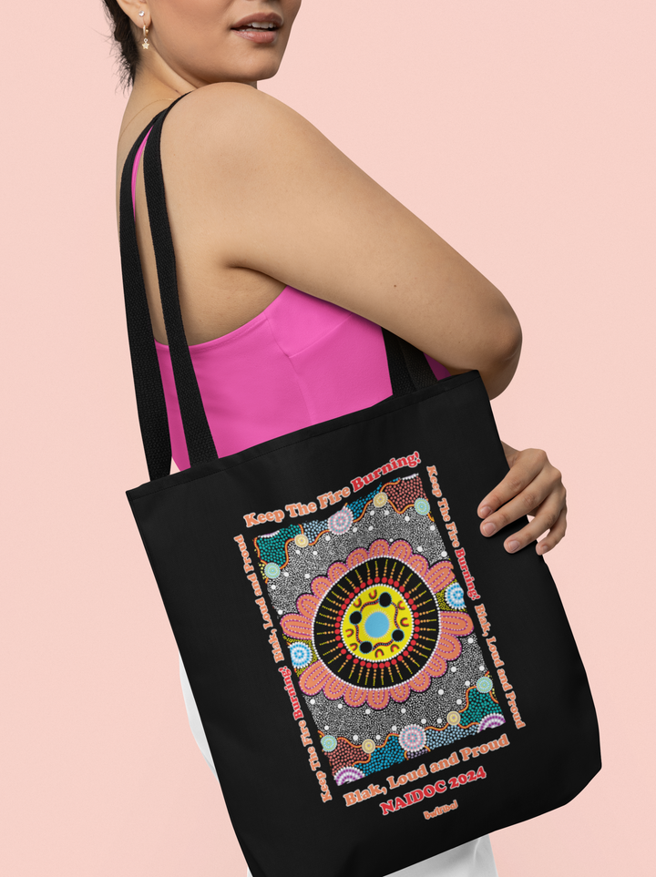 Kaala Danjoo (Fire Together) - NAIDOC 2024 Canvas Bag
