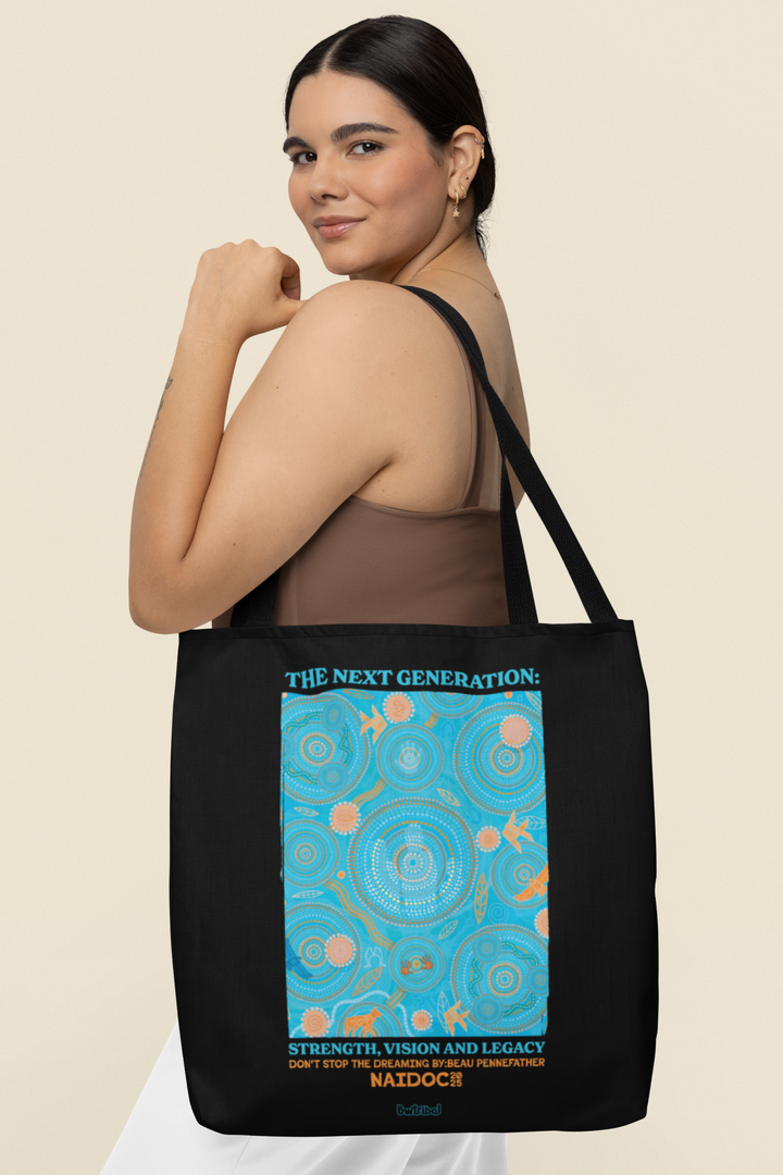 Never Stop the Dreaming - NAIDOC 2025 Canvas Tote Bag